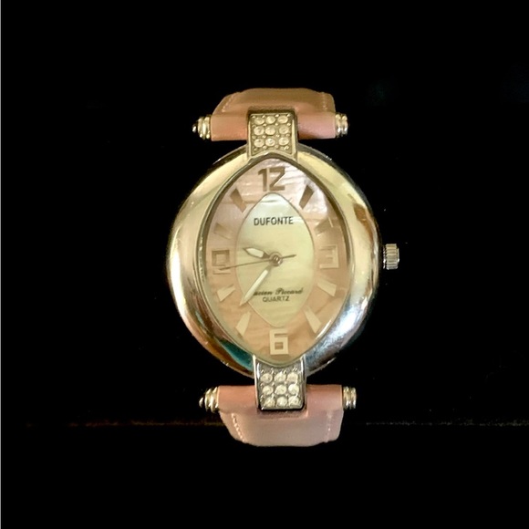 🚩SOLD🚩 Pink Dufonte Watch by Lucien Piccard - Picture 2 of 11